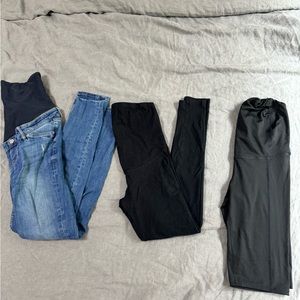 H&M MAMA bundle hm maternity jeans leggings shorts